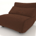 3d model Sofa module S low back - preview