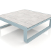 modèle 3D Table basse 90 (DEKTON Kreta, Bleu gris) - preview