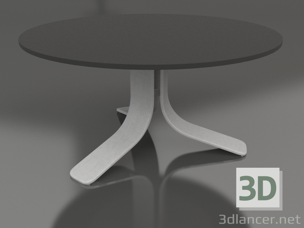 3d модель Стіл кавовий Ø80 (Agate grey, DEKTON Domoos) – превью