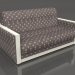 3D Modell Jacqueline Sofa (braun) - Vorschau