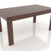 3d model Mesa de comedor 1600x900 mm (nogal oscuro) - vista previa