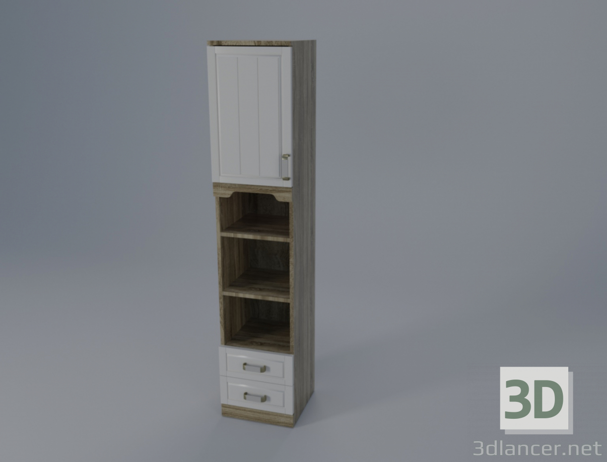 Modelo 3d Caso de gabinete - preview