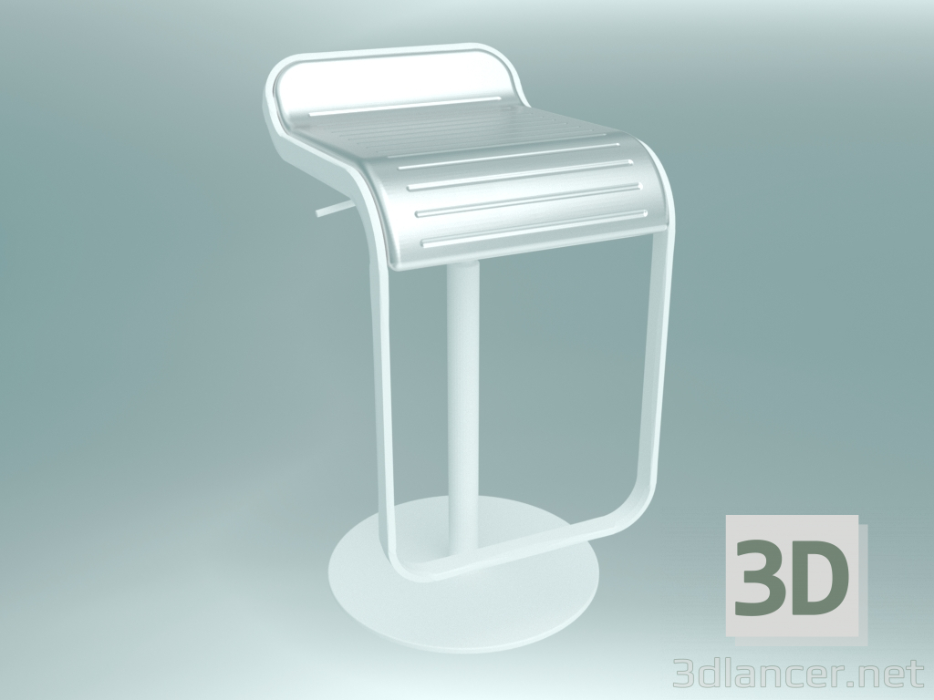 3d model Stool LEM (S79 H55-67 steel) - preview