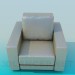 3d model Sillón - vista previa