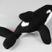 3d Killer whale soft toy from Wild republic model buy - render