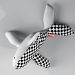 3d Killer whale soft toy from Wild republic model buy - render