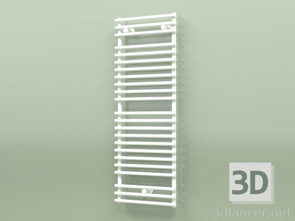 3d model Heated towel rail - Santorini (SAN 11 400 mm, RAL - 9016) - preview