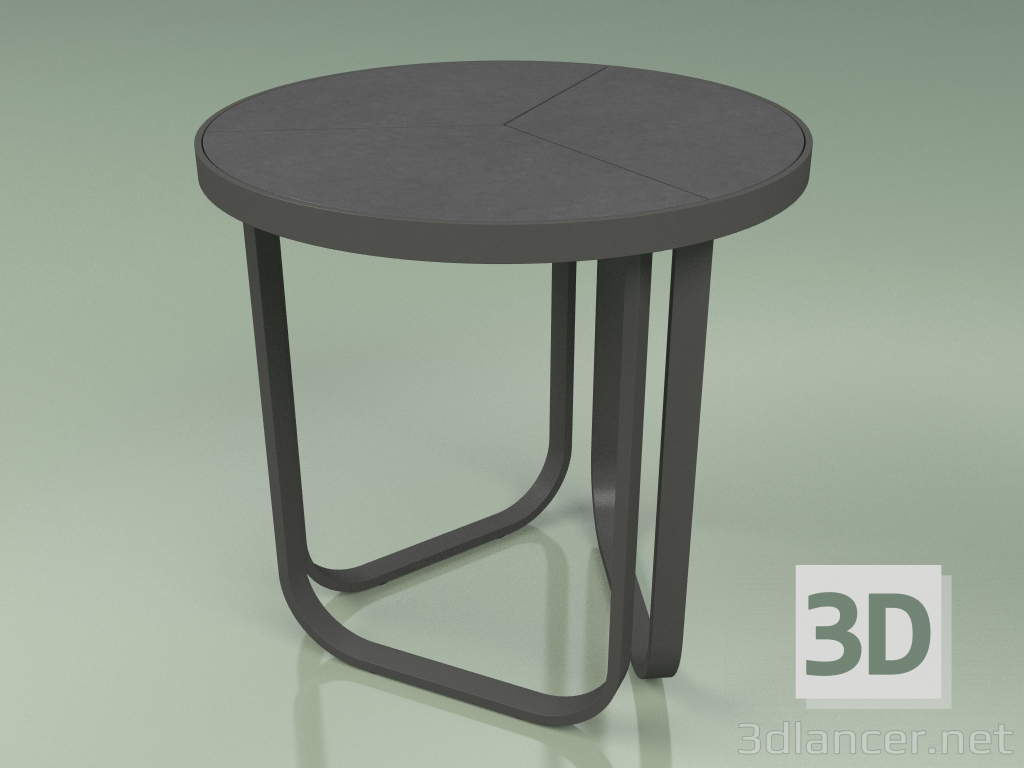 3d model Mesa auxiliar 008 (Metal Smoke, Glazed Gres Storm) - vista previa