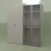 3D Modell Kleiderschrank 4 Türen GL 140 C (grau) - Vorschau