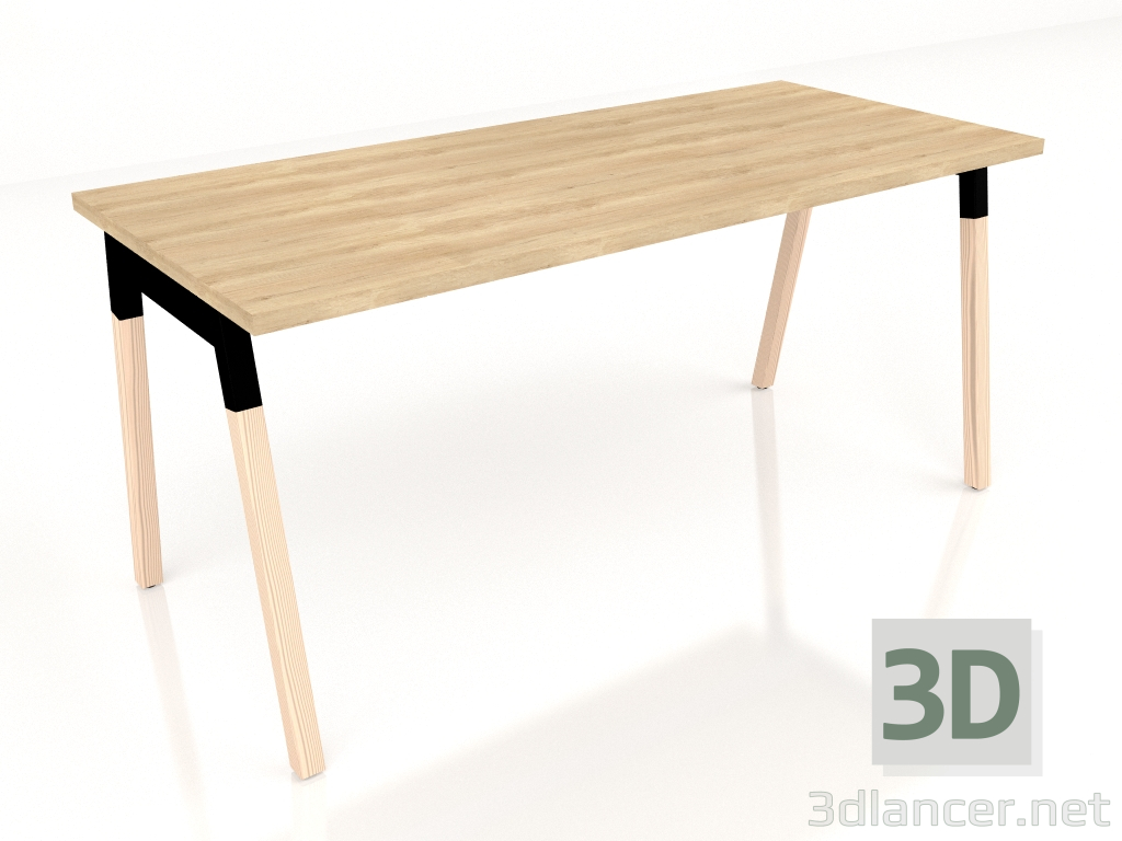 modèle 3D Table de travail Ogi W BOW26 (1600x700) - preview