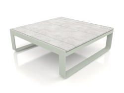 Table basse 90 (DEKTON Kreta, Gris ciment)