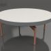 modèle 3D Table basse ronde Ø90x36 (Anthracite, DEKTON Sirocco) - preview