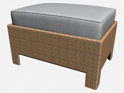 Pouf Footstool pé 6432 6436