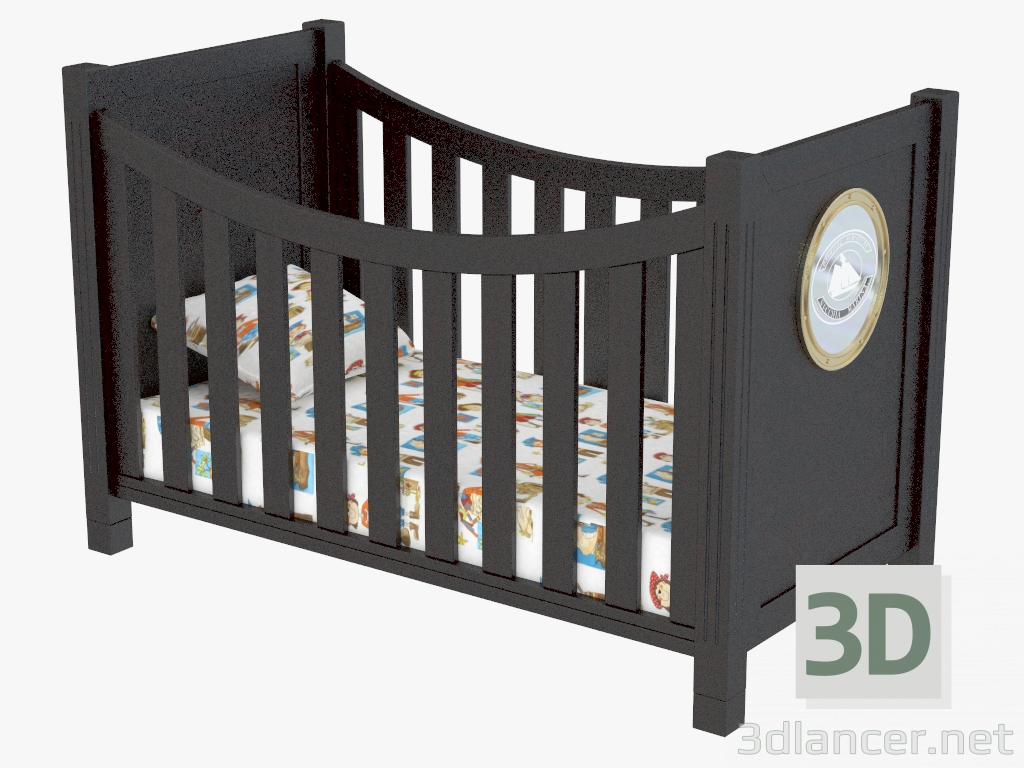 modello 3D Bambini letto - anteprima