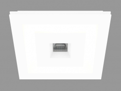 Recessed gypsum LED light (DL236GSQ)