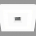 3d model Recessed gypsum LED light (DL236GSQ) - preview