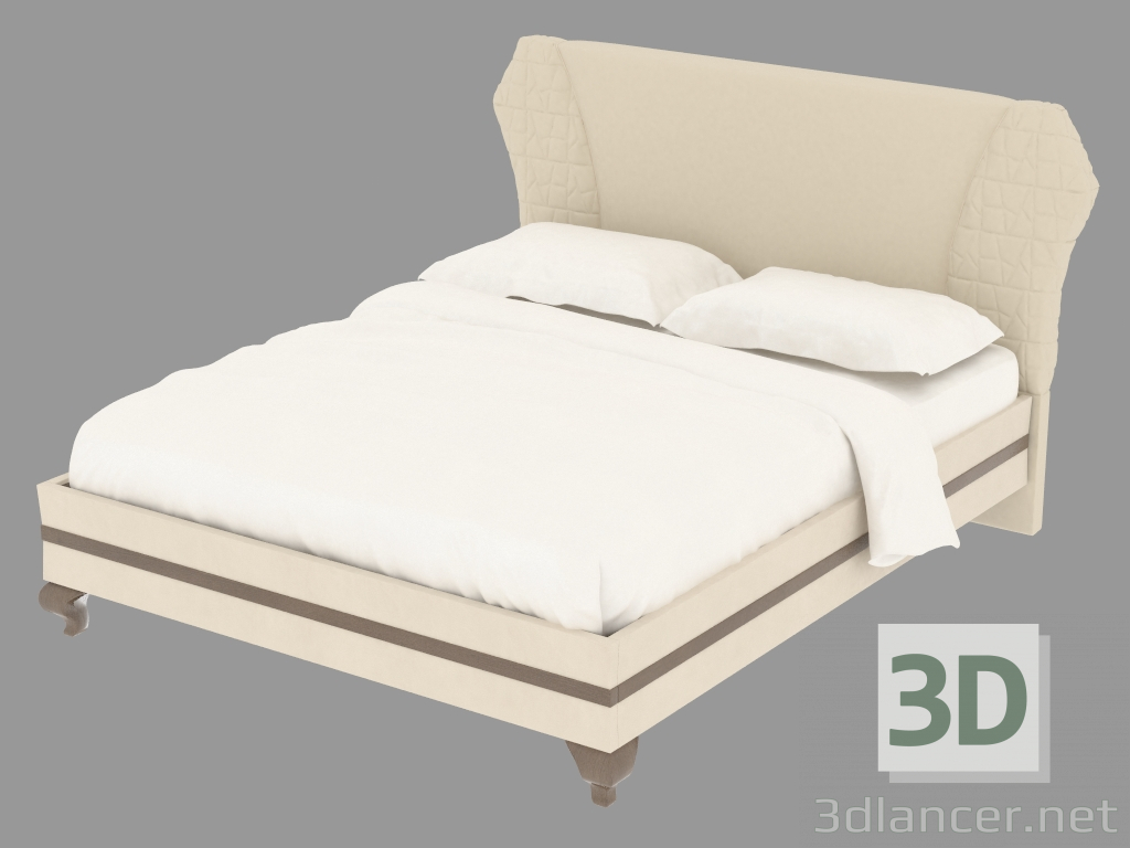 modello 3D Letto matrimoniale L3MONI - anteprima