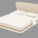 3d model Double bed L3MONI - preview