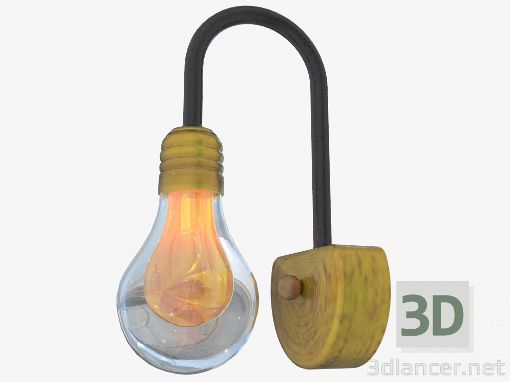 3 डी मॉडल Sconce Alonzo (3 9 83 1W) - पूर्वावलोकन