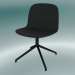 3d model Chair wide, rotating Visu (Black) - preview