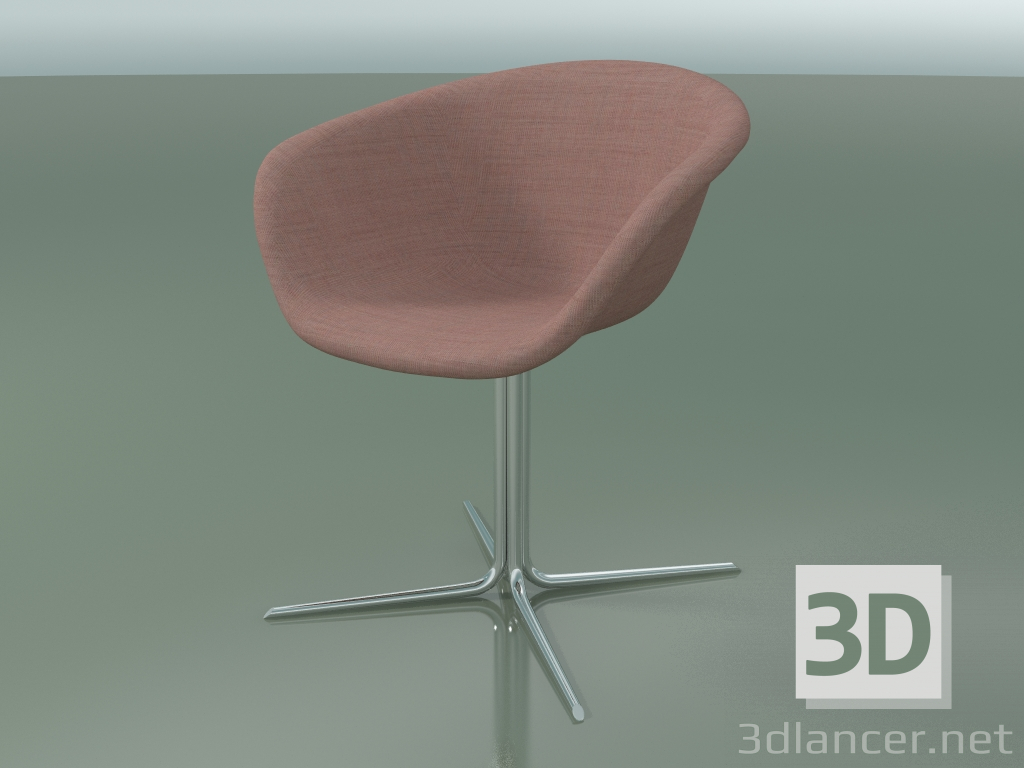 3d model Chair 4235 (4 legs, swivel, with upholstery f-1221-c0614) - preview