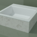 3D modeli Tezgah üstü lavabo (01R121302, Carrara M01, L 48, P 48, H 16 cm) - önizleme