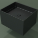 modèle 3D Lavabo suspendu (02UN32301, Deep Nocturne C38, L 60, P 50, H 36 cm) - preview