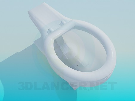 3d model Taza del inodoro - vista previa