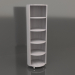 3d model Rack on wheels TM 09 (D=503х1560, wood pale) - preview