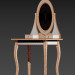 3d model HEMNJeS. Ikea dressing table with mirror - preview