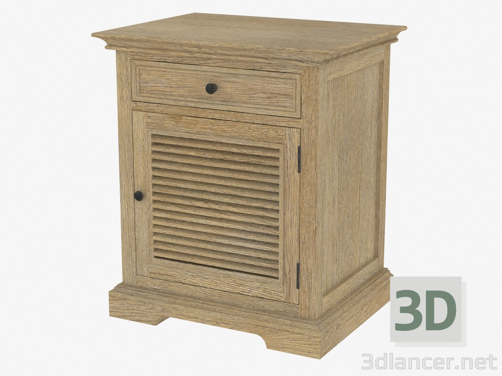 3d модель Стол приставной BRITANIA SHUTTER ACCENT TABLE (8810.1152) – превью