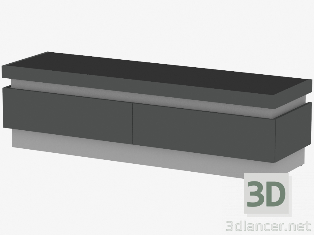 modèle 3D Support TV (TYPE LYOF01) - preview