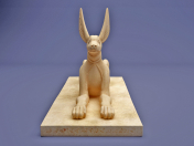 Estatua egipcia de Anubis