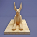 3d Egyptian Anubis statue model buy - render