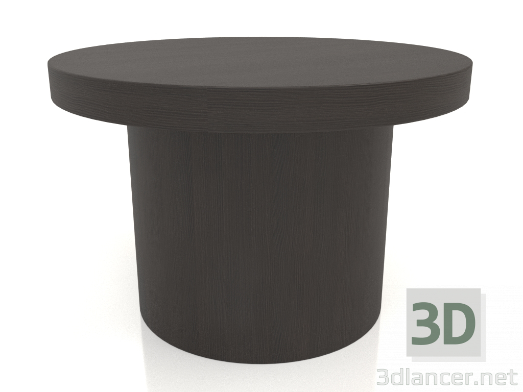 3d model Mesa de centro JT 021 (D=600x400, madera marrón oscuro) - vista previa