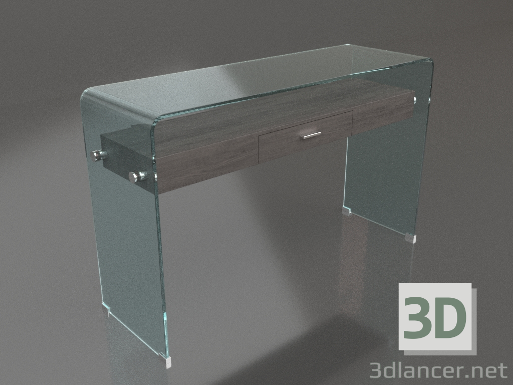 modello 3D Console Milton 3 - anteprima