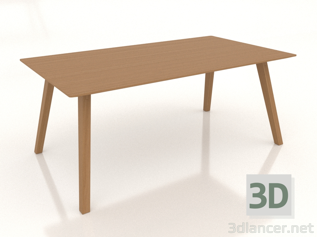 Modelo 3d Mesa de jantar 180 - preview