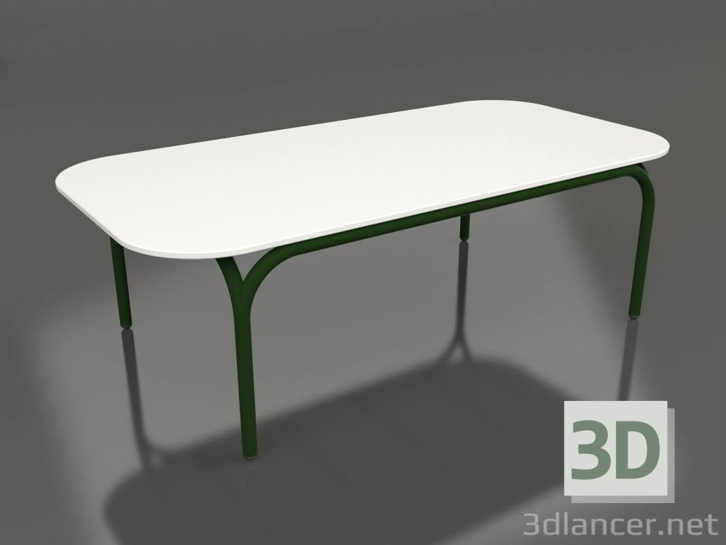 3d model Mesa de centro (Verde botella, DEKTON Zenith) - vista previa