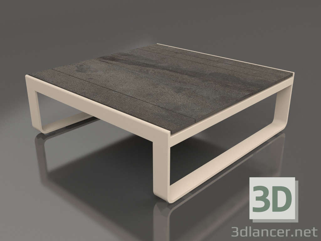 3d model Mesa de centro 90 (DEKTON Radium, Arena) - vista previa