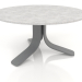 3d model Coffee table Ø80 (Anthracite, DEKTON Kreta) - preview