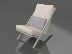 Sillón club para relajarse (Gris cemento)