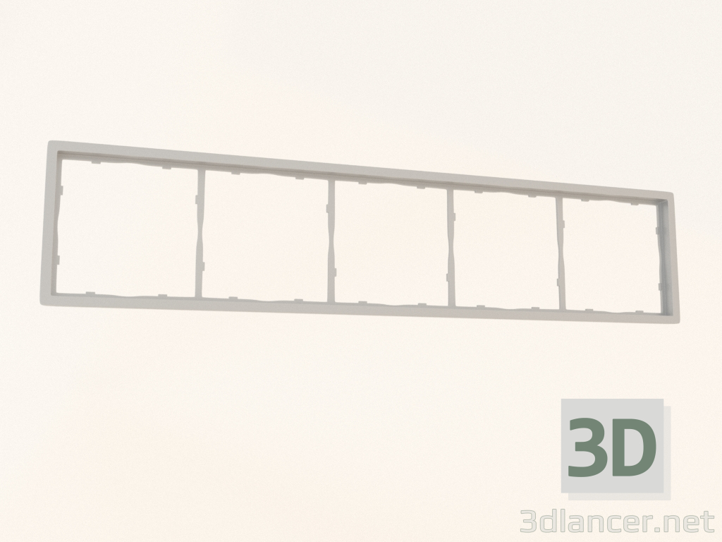 3d model Estructura 5-a (aluminio, DA21526) R98 - vista previa