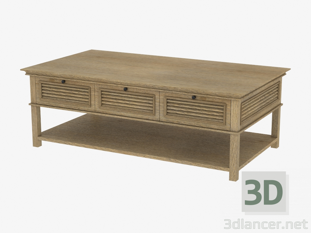 3d модель Стіл кавовий BRITANIA SHUTTER COFFEE TABLE (8832.1154) – превью