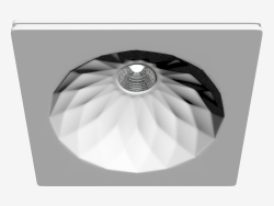 Recessed gypsum LED light (DL238G)