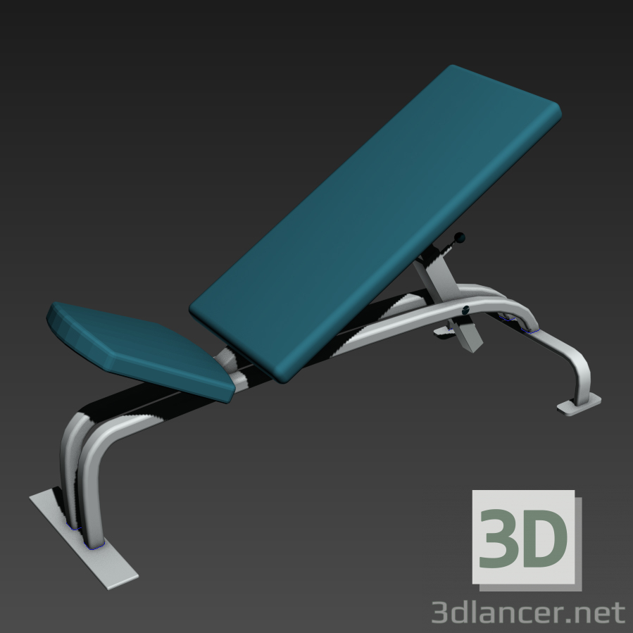 3D Modell Bank Fitnesscenter - Vorschau