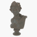 3d model Bronze sculpture of bust of Corine girl - preview