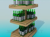 stand botellas de vino