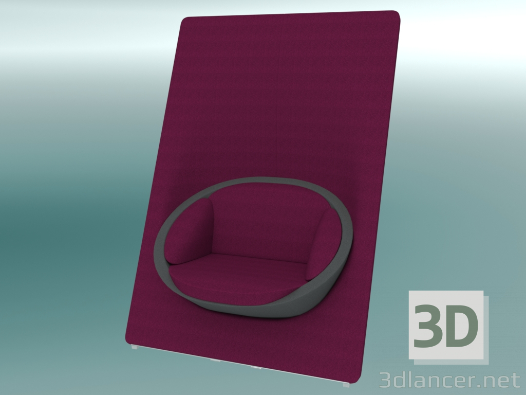 modèle 3D Fauteuil inclinable (12) - preview