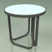 modèle 3D Table d'appoint 008 (Metal Smoke, Glazed Gres Water) - preview