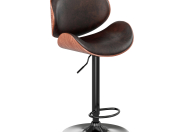 Upholstered Swivel Barstool